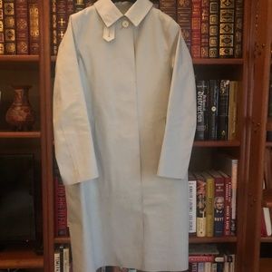 Mackintosh brand Dunkled cotton bonded coat wool liner stone color